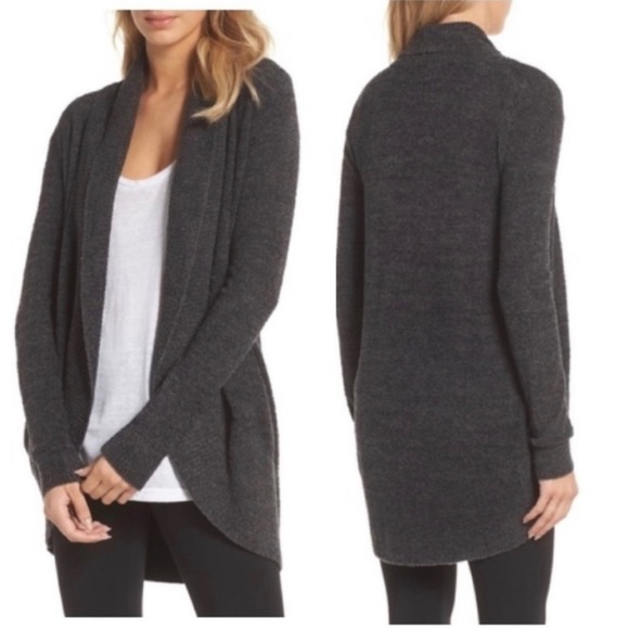 Barefoot Dreams CozyChic Lite Circle Cardigan Sweater, Size XS/S - Picture 1 of 10